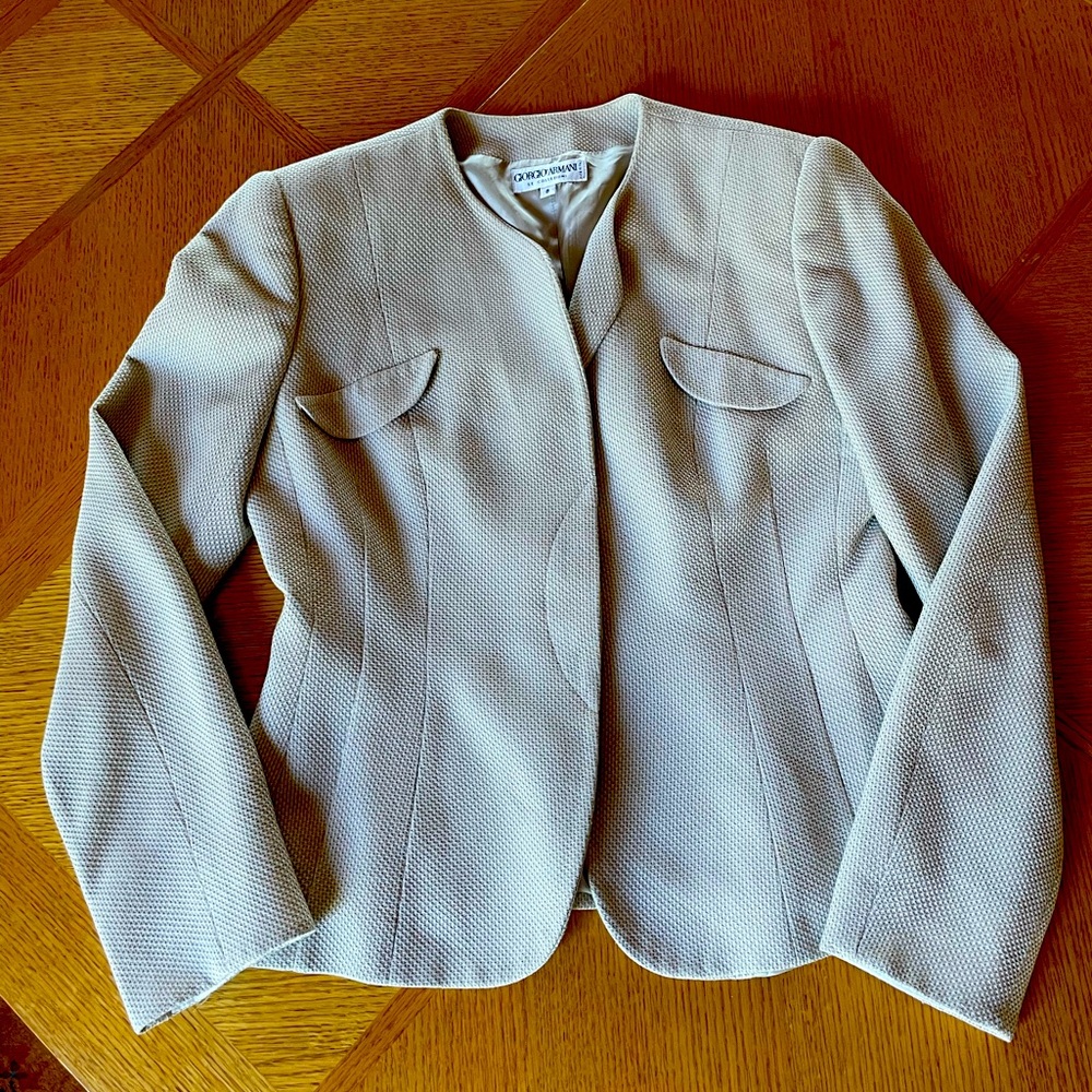 Georgio Armani Button Up Blazer